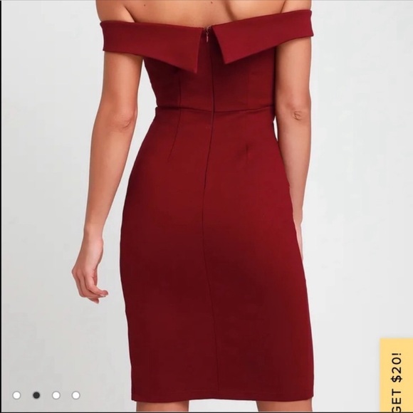 Lulus Red dress - Picture 3 of 7